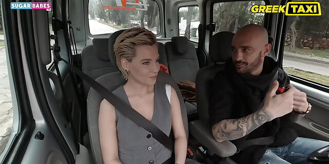 big ass,big cock,blonde,blowjob,car,fake taxi,outdoor,public,russian,taxi